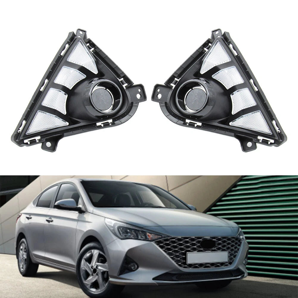 1 Pair LED Daytime Running Light for Hyundai Accent (2021)
