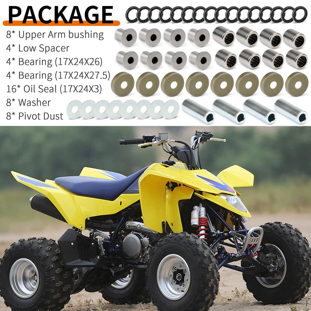A-Arm Bushing Oil Seal Kit for Arctic Cat 400 DVX (2004–2008)
