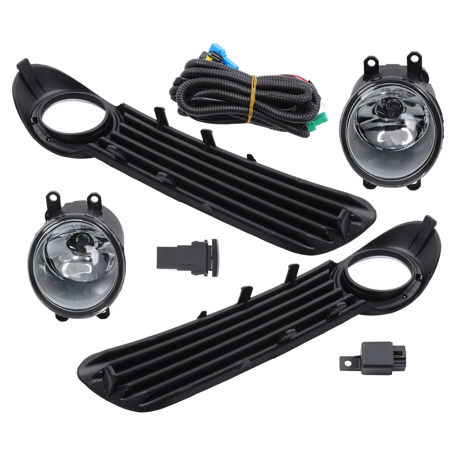 Front Fog Light Lamp Set for Toyota Avalon (2008–2010) - Left & Right