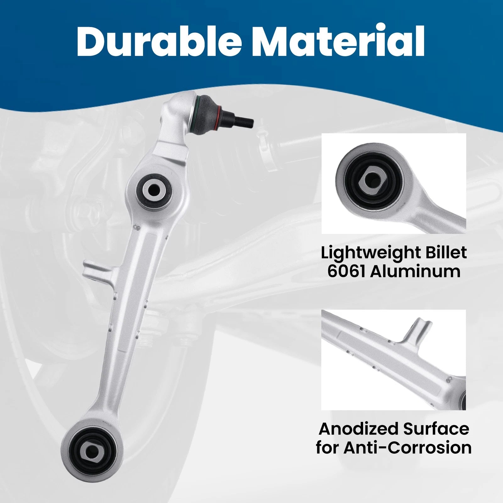 Front Lower Control Arm Ball Joint Assembly for Audi A6 Quattro A8 (2002–2004)