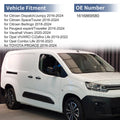 Right Passenger Side Mirror Cover Cap for Citroen Dispatch/Jumpy (2016–2023)