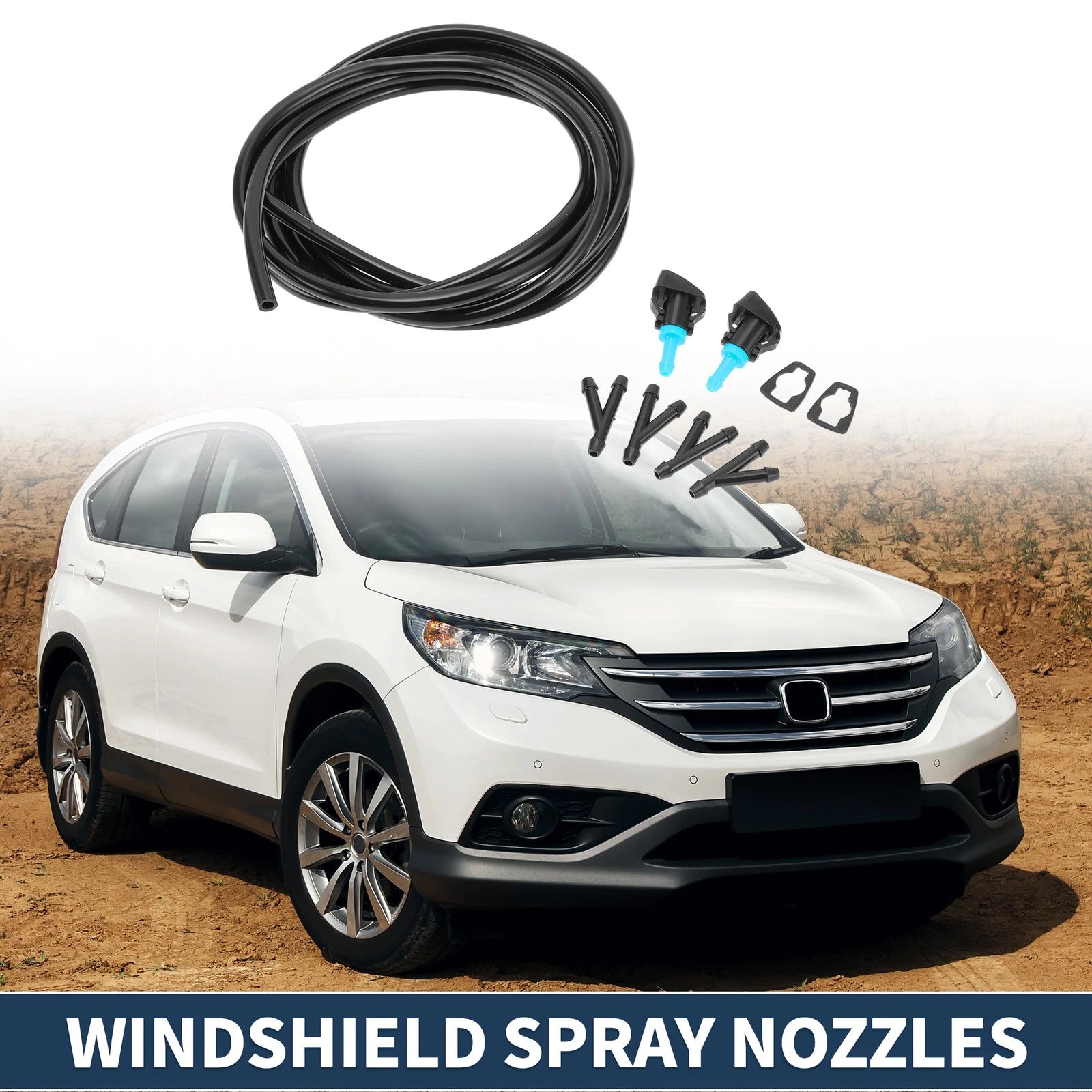 Windshield Washer Nozzles Front Set for Subaru Impreza (2008–2011)