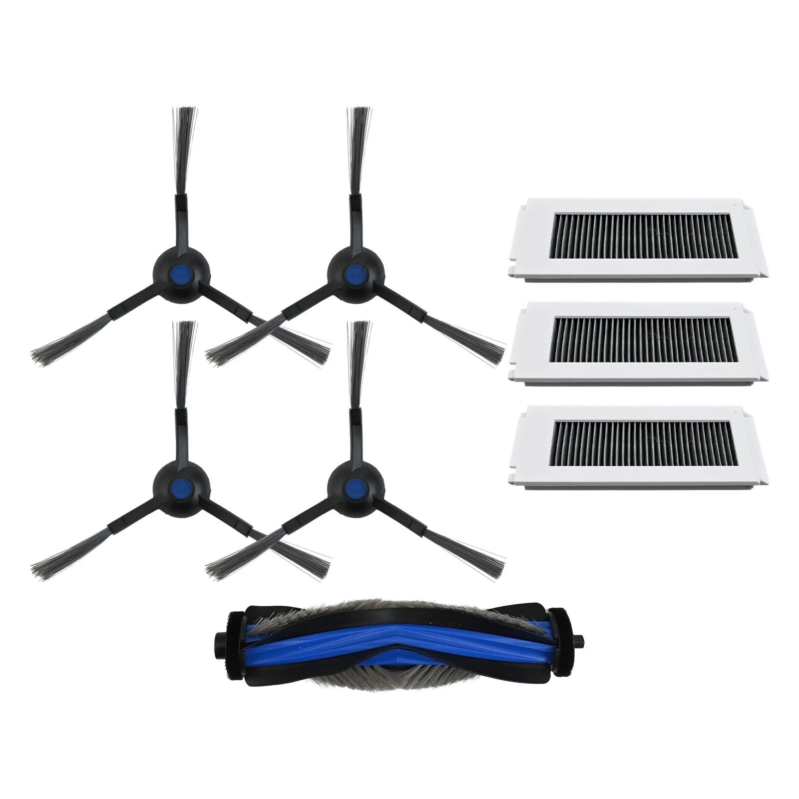 Filter Kit with Main Brush & Side Brushes for Ecovacs Deebot N30 PRO (2020–2023)
