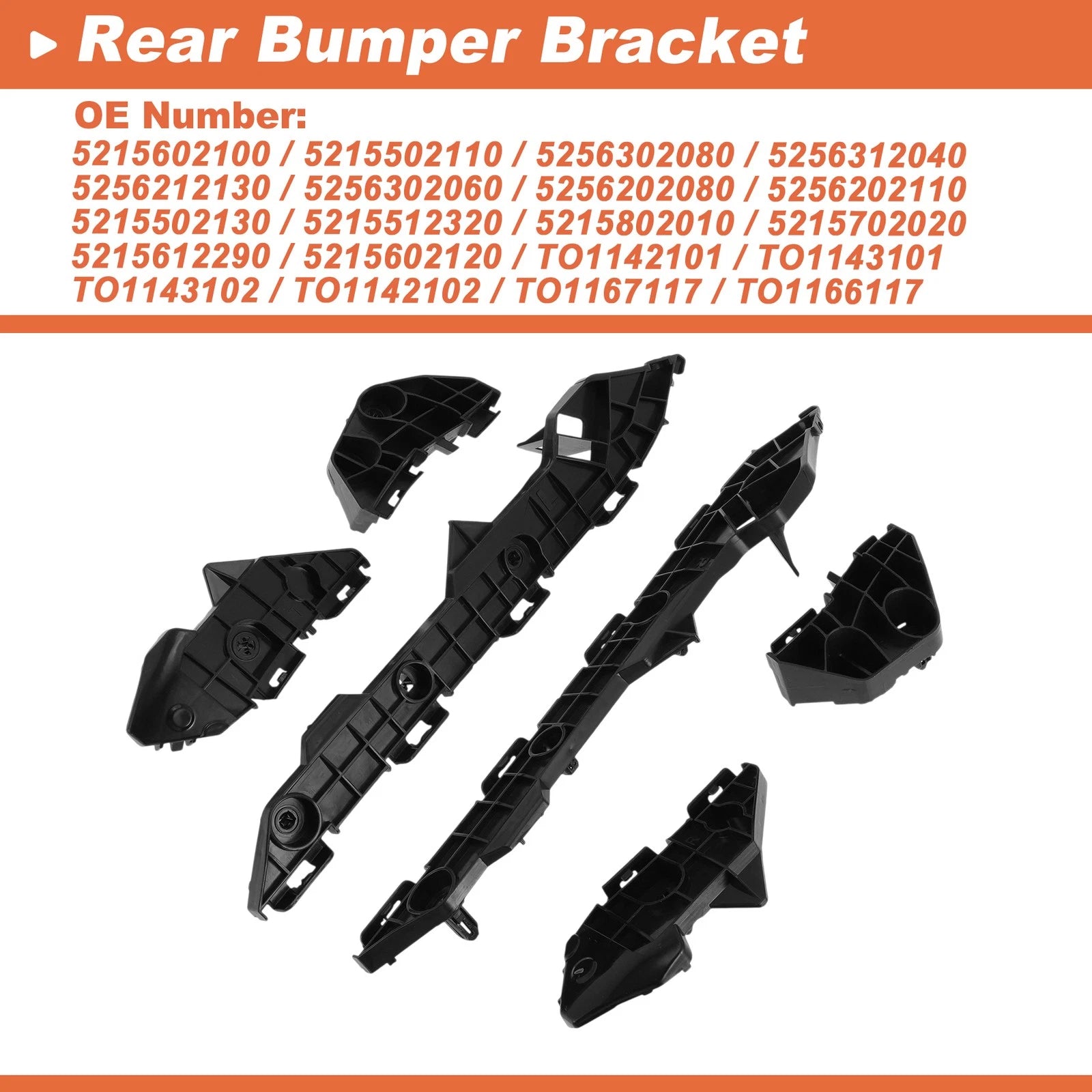 Bumper Bracket Replacement for Toyota Corolla (2003–2008)