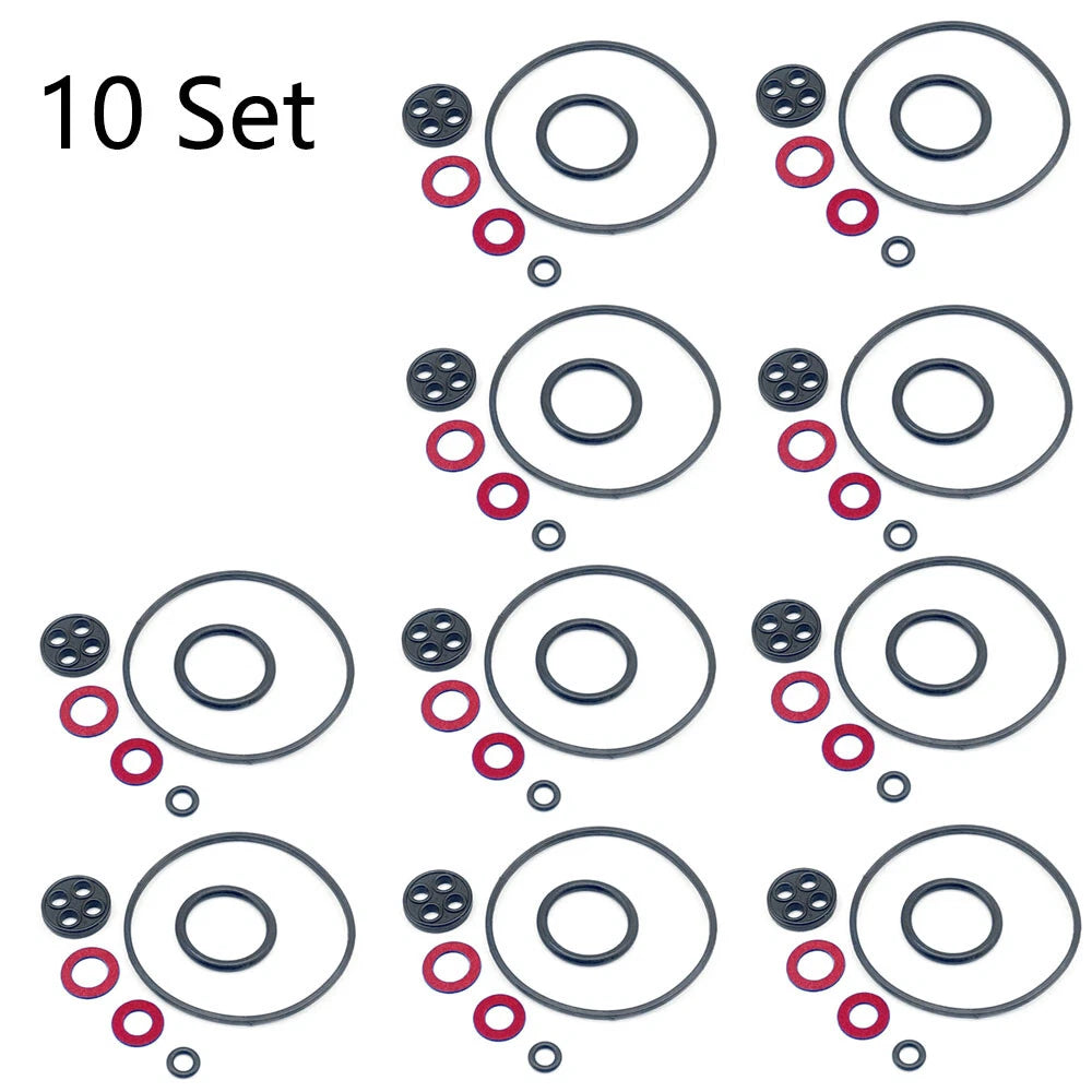 10x Carburetor Bowl Gasket Kit for Honda GX340 GX390 (16010-ZE2-812)