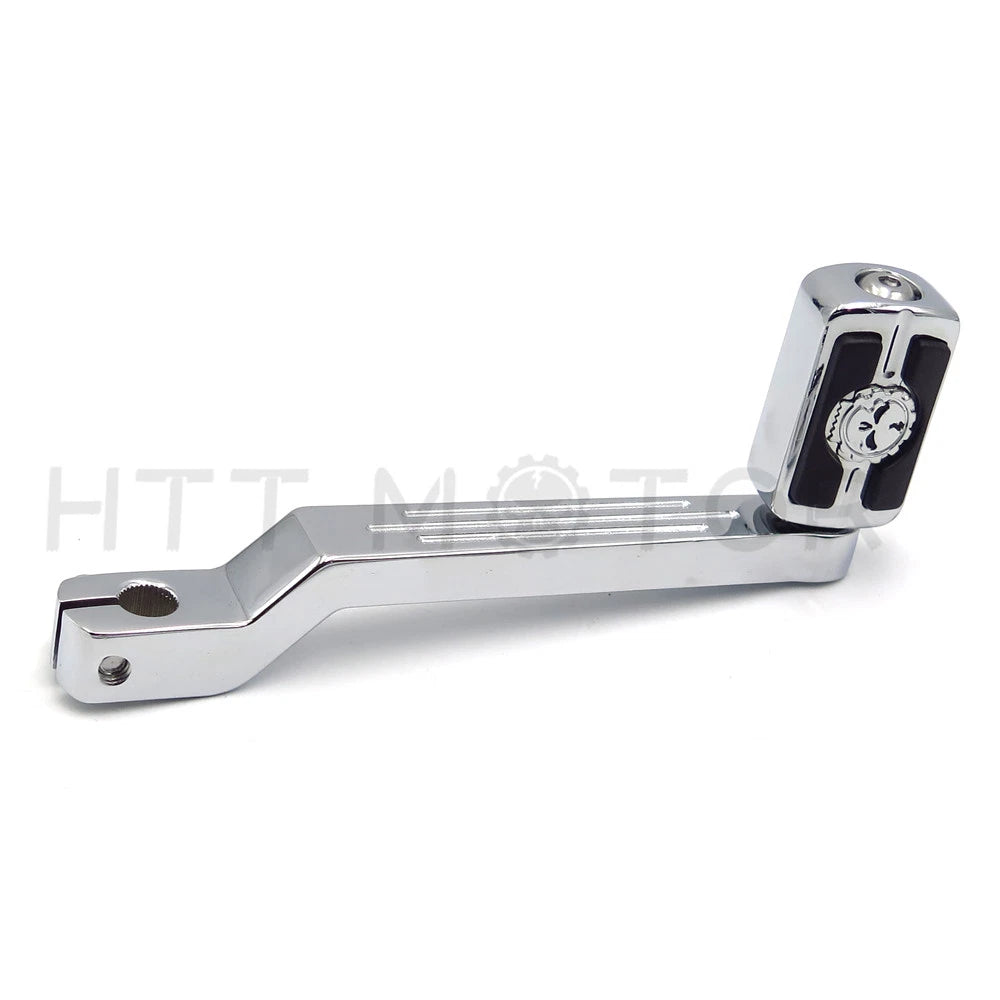 Chrome Toe Shift Lever Skull Shifter Peg for Harley Softail (1990–2023)