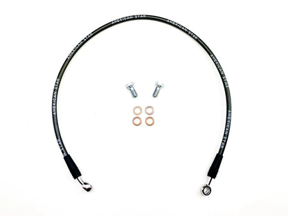 Stainless Steel Rear Brake Lines for Arctic Cat DVX 400 (2004–2008)