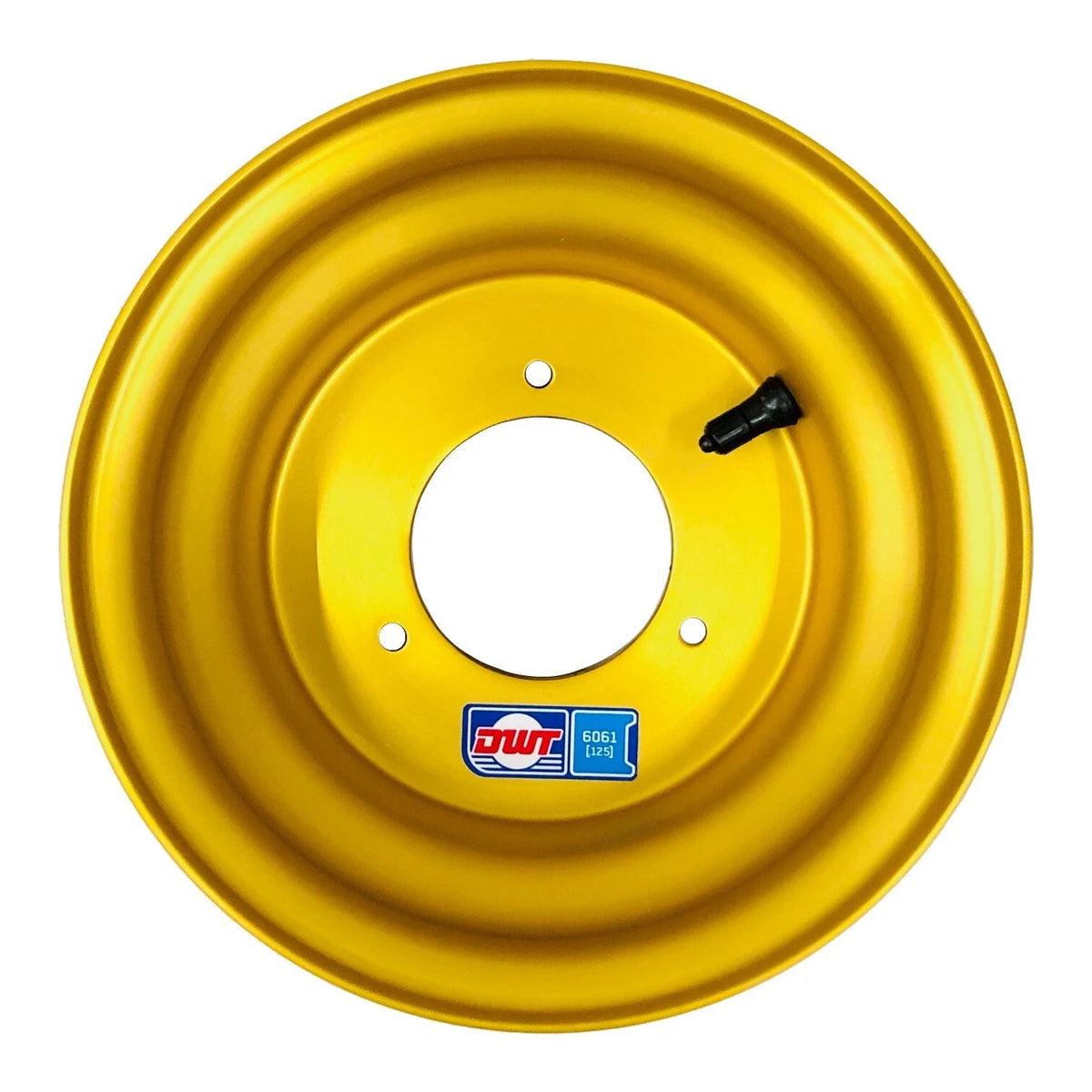 Set of 2 DWT Gold Anodized Aluminum Wheels for Honda ATC 70 (1970–1985)