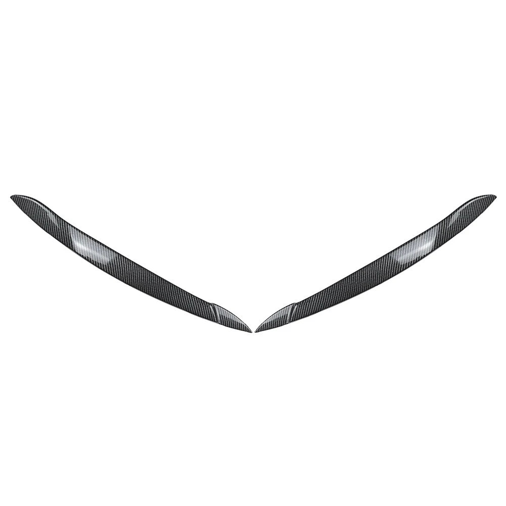 Carbon Fiber Headlight Eyelid Trim for BMW X5 E70 (2008–2013)
