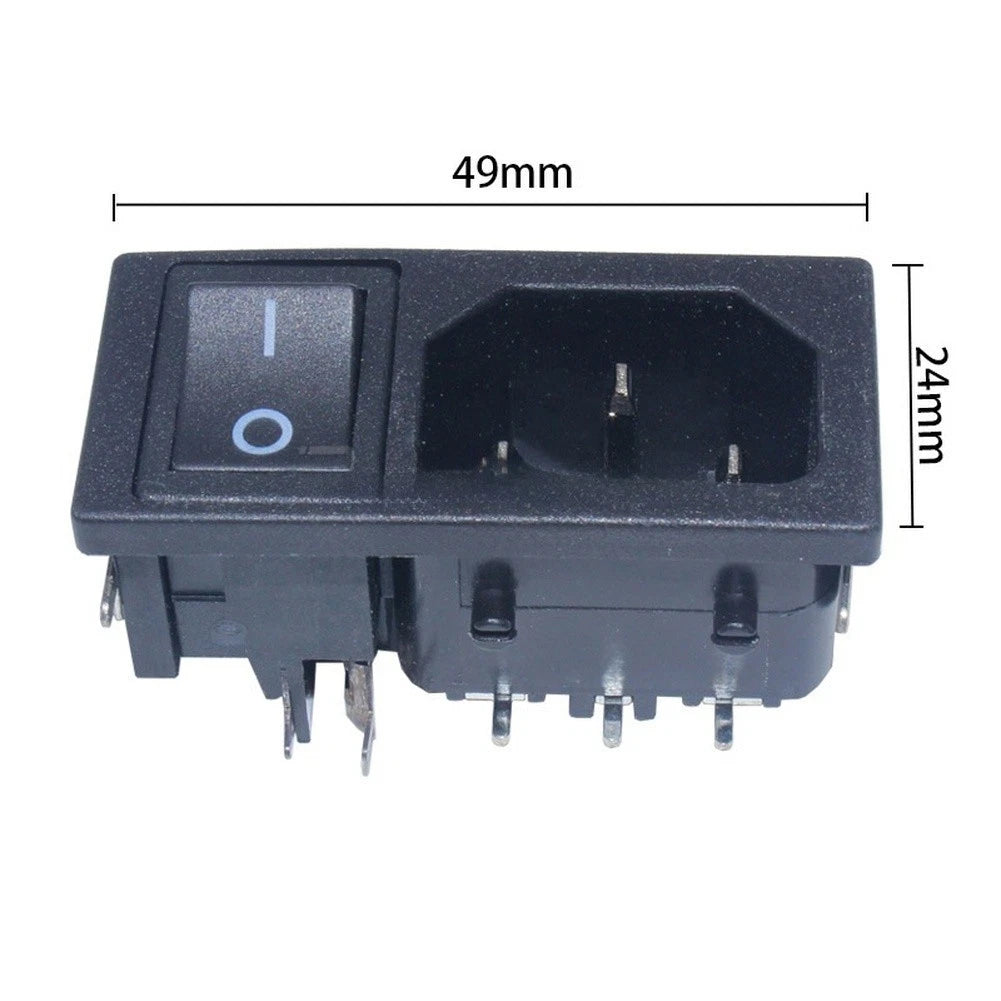 IEC C14 Power Socket with On Off Switch for Various Applications (UL CUL)
