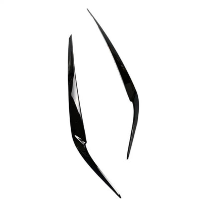 Left & Right Headlight Eyebrow Eyelid Trim for BMW 5 Series G30 (2017–2023)