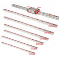 CNC Linear Sliding Guide Block 250-550mm for 3D Printer