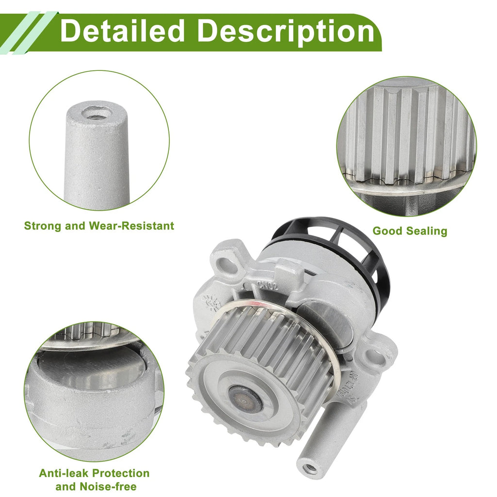 Engine Water Pump for Volkswagen Scirocco (2009–2017) No. 06F121011