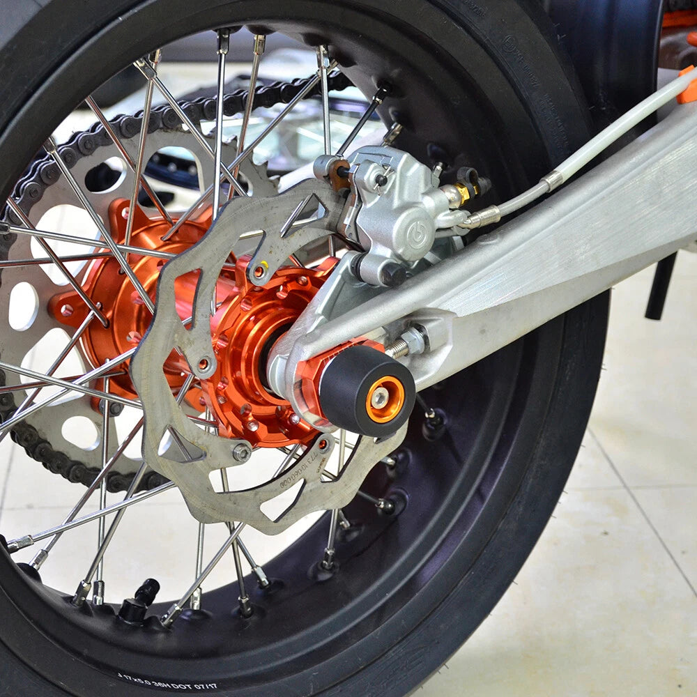 Fork Crash Axle Slider Protector for KTM 125-500 EXCF EXC F (2017–2023)