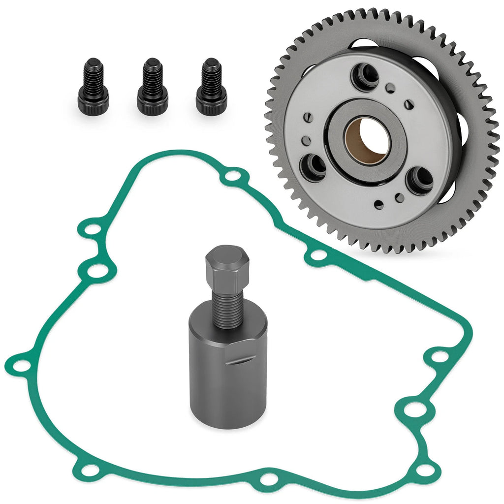 One Way Starter Clutch & Idler Gear Kit for Kawasaki Bayou 220 (1988–2002)