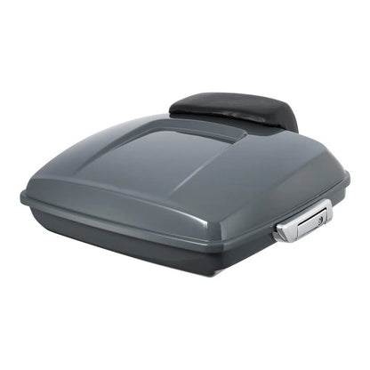 Razor Trunk Backrest Mount Rack for Harley Road Glide (2014–2026) Gunship Gray