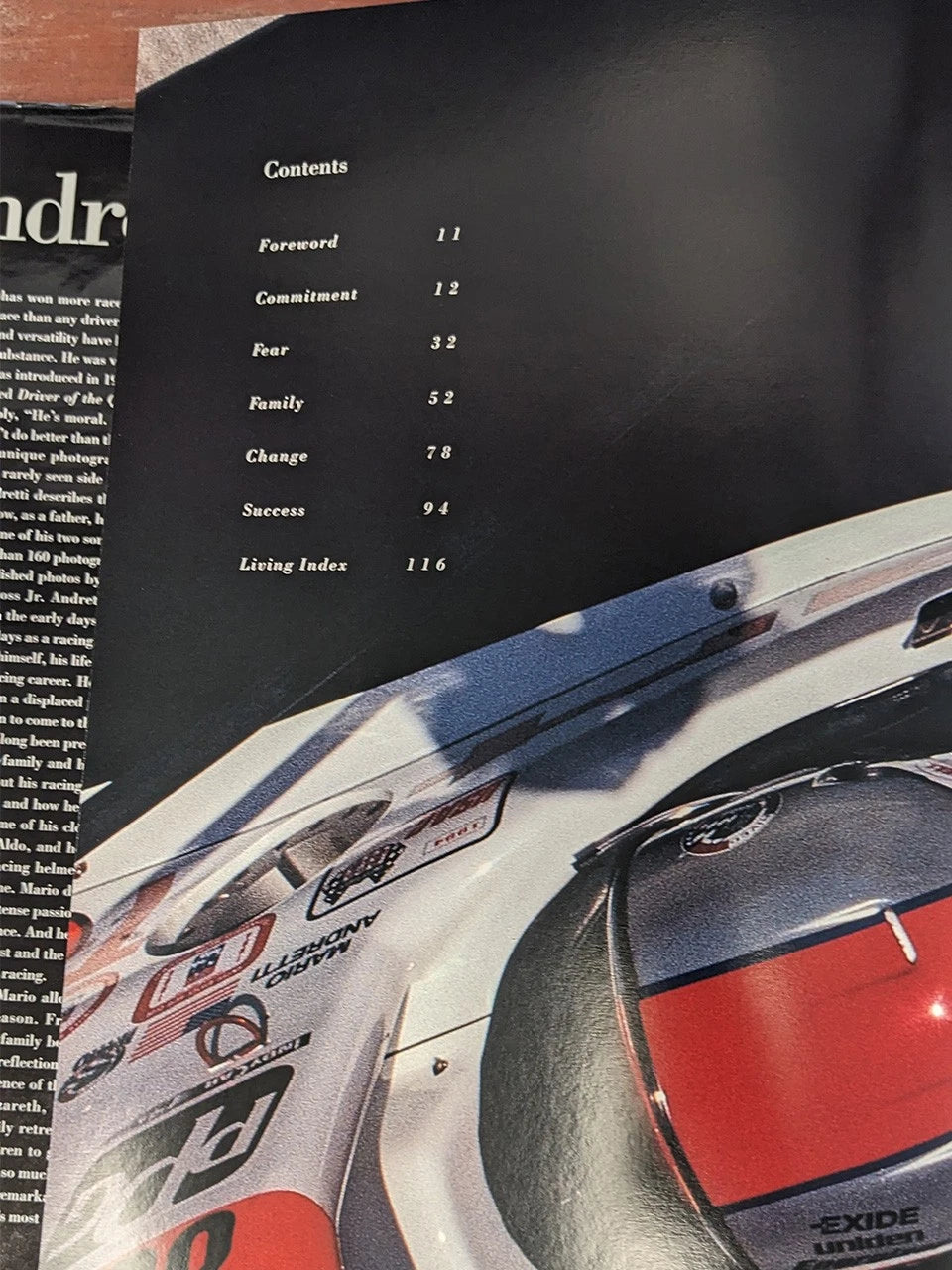 Michael Andretti Book - Paul Newman Edition