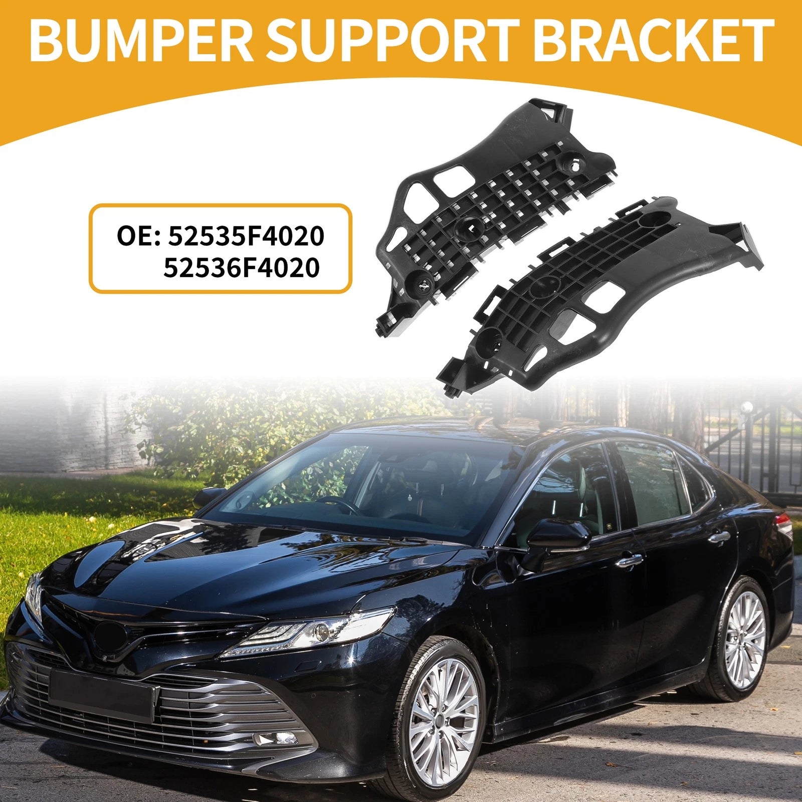 LH Side Front Bumper Support Bracket Replacement for Toyota C-HR (2018–2020)
