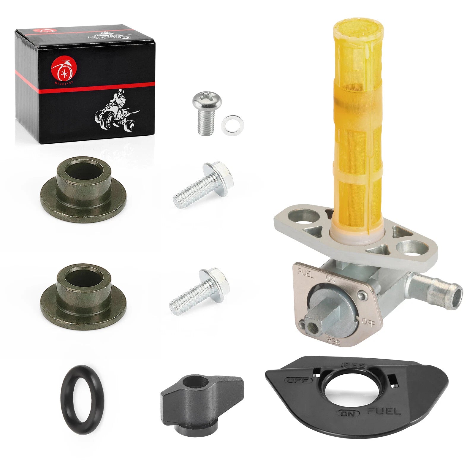 Fuel Petcock & Fuel Mark Plate for Honda TRX450R TRX450ER (2008–2014)