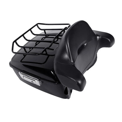 Trunk Backrest Pad for Harley Touring Road Glide (2009–2013)