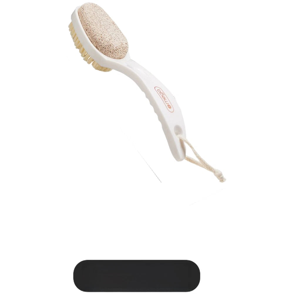 2X Foot Stone Remover Tool with Soft Bristle Side Double Sided Pumice