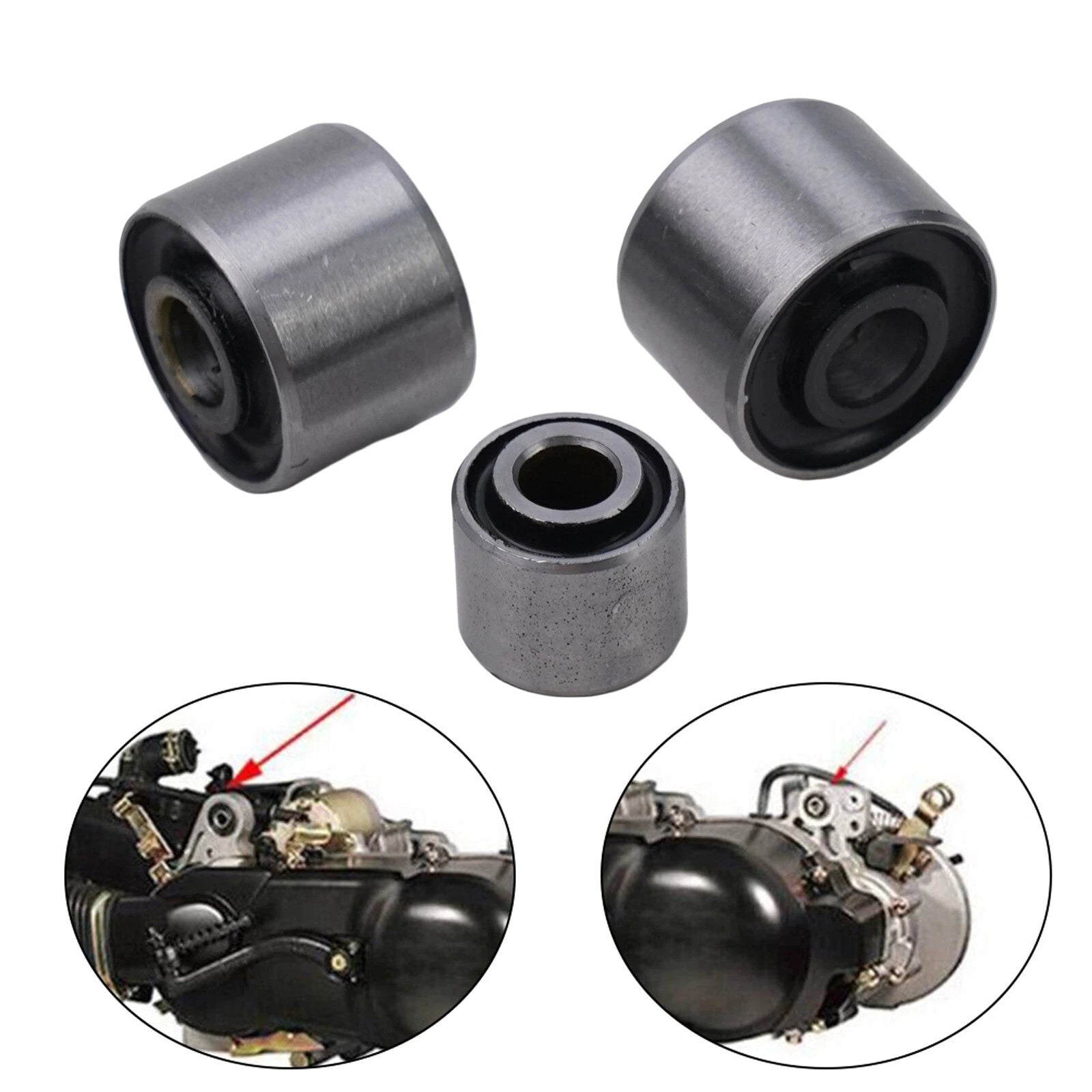 3 PC Crankcase Bushing Set for GY6 50 125CC 150CC (2000–2023)