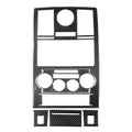 Center Console Climate Control CD Panel Cover Trim for Chrysler 300 (2008–2010) Black