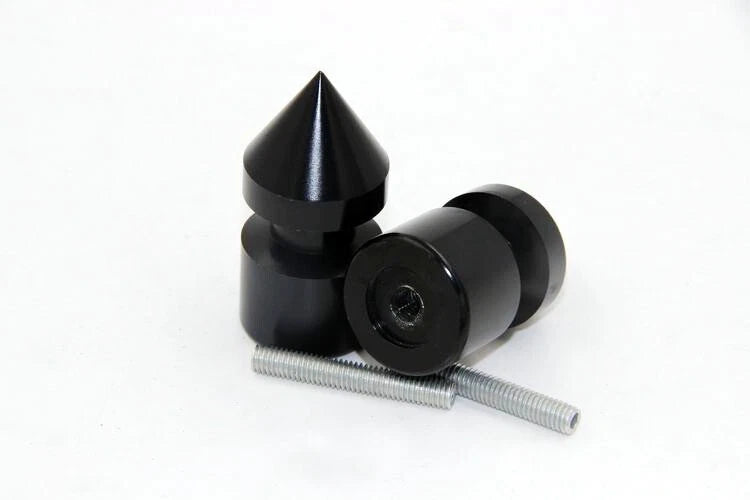 Black Spike Swingarm Spools 6mm Thread for Aprilia Dorsoduro 750 (2008–2009)