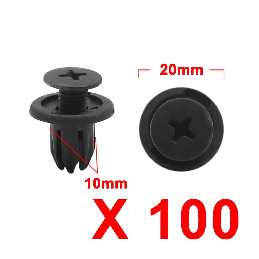 Bumper Trunk Clip Rivets Retainer Fastener Kit for BMW Mini Cooper (2007–2016)
