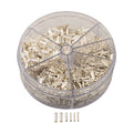 1900pcs Non Insulated Electrical Crimp Terminal Ferrule Set for
