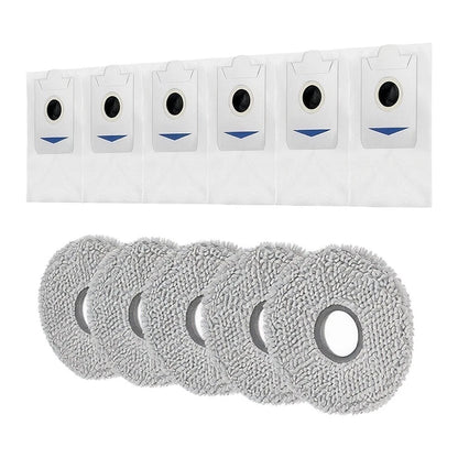 Microfiber Mop Cloth + Dust Bag Kit for Bosch Spotless Max BCRDW3B Series