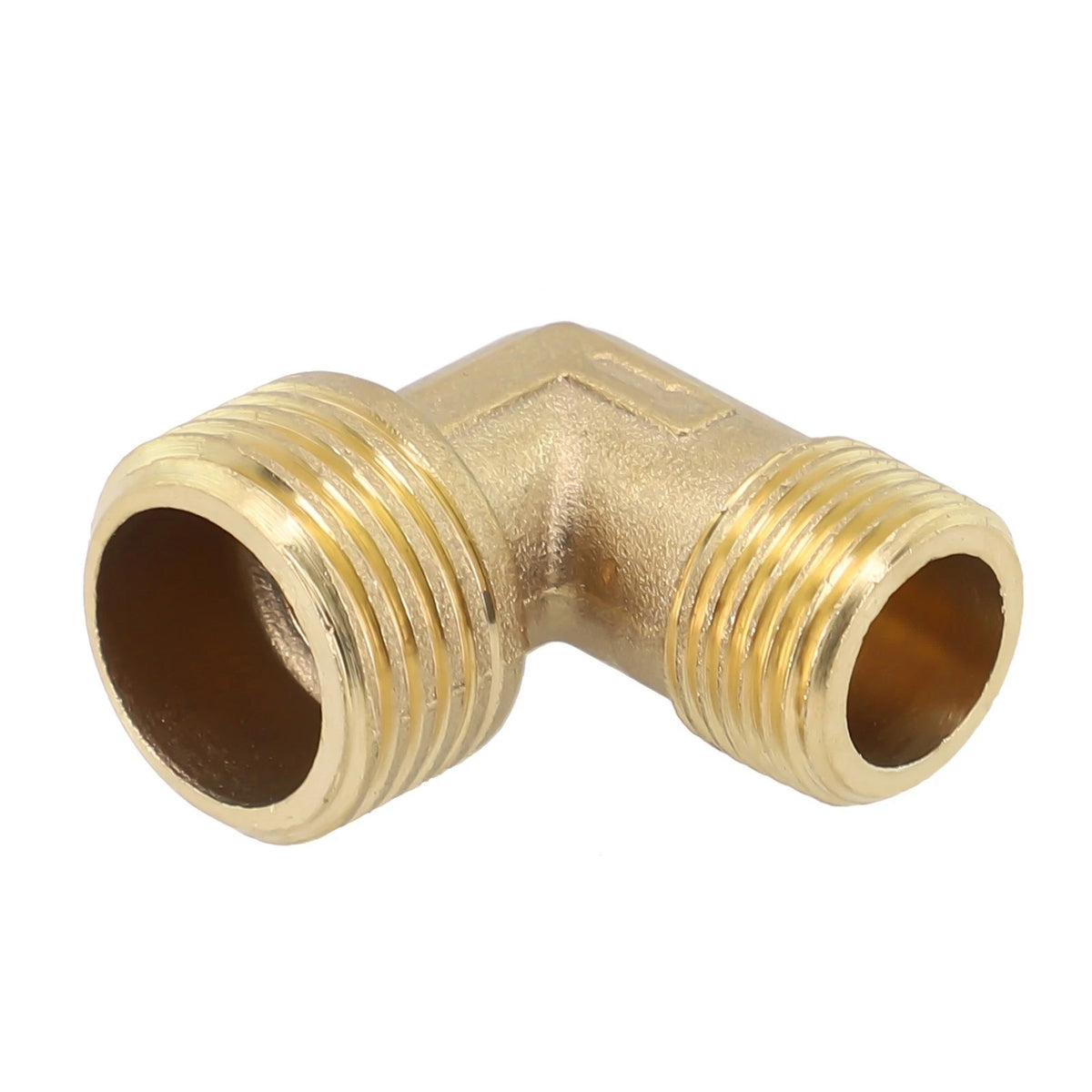 Brass Air Compressor Fittings Elbow Coupler 20.516.5mm Male Thread