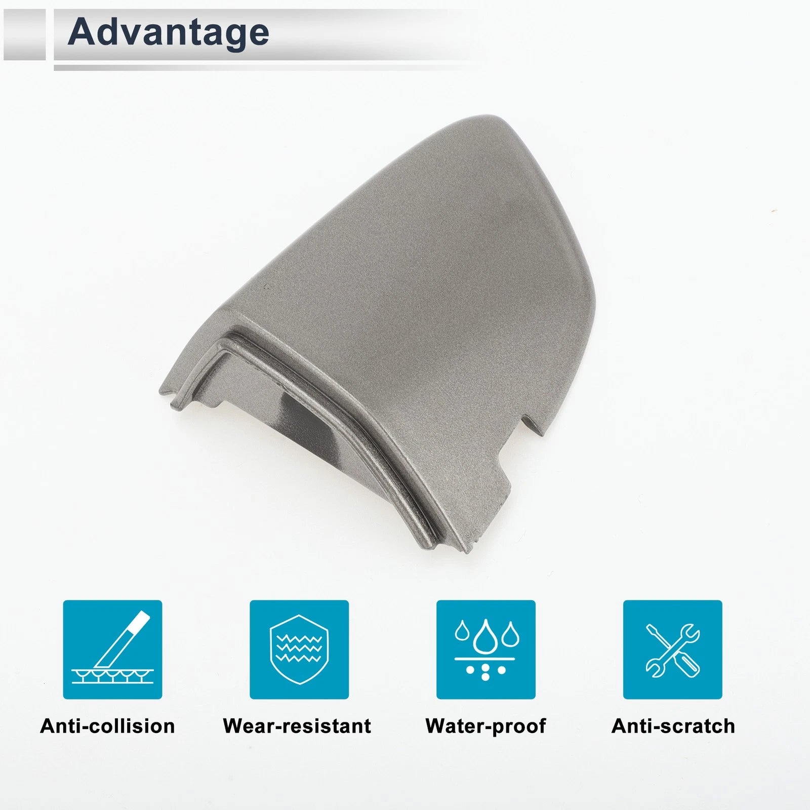 Front Left Door Handle Lock Cylinder Cover for Volkswagen Sagitta (2020–2024)