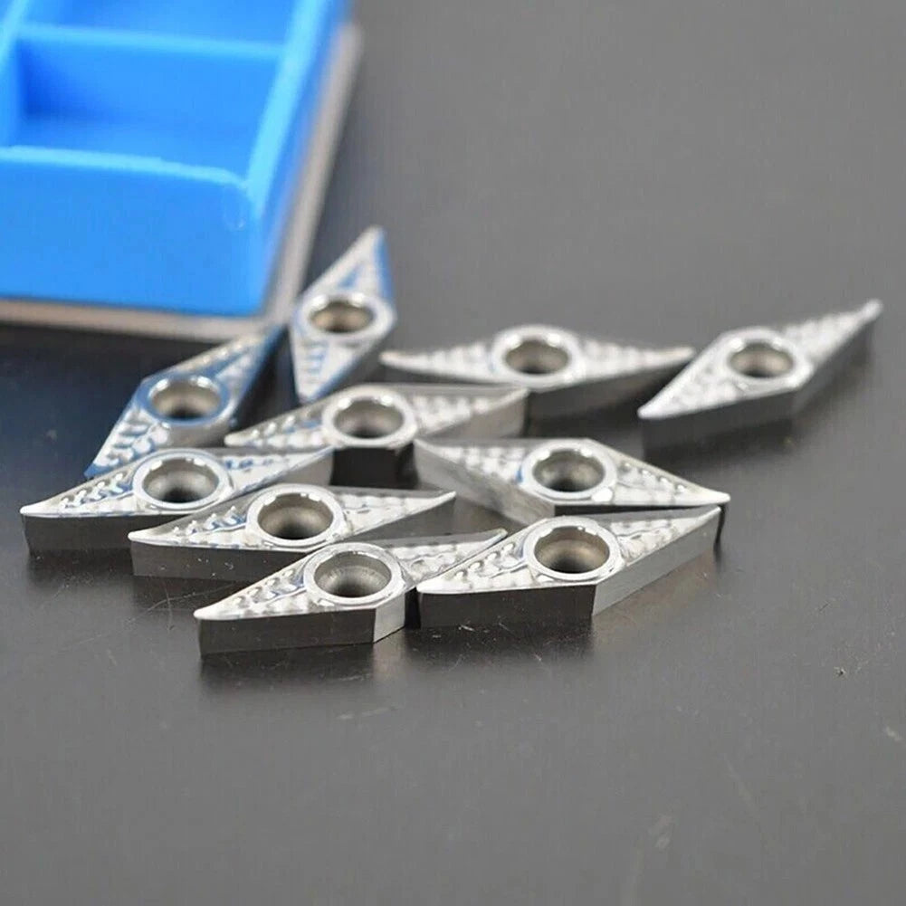 10PCS VCGT110304AK Carbide Inserts for CNC Turning Machines
