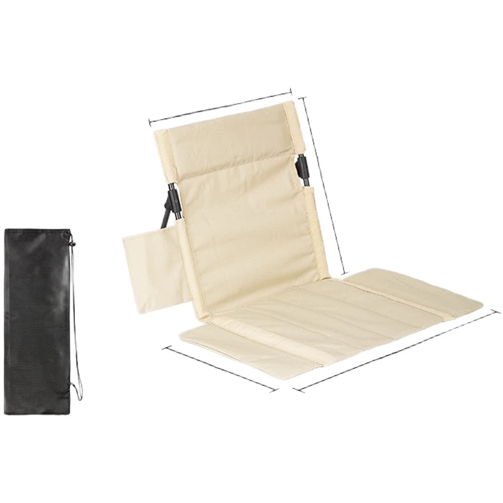 Outdoor Folding Chair for Portable Use (Lightweight Aluminum Frame)