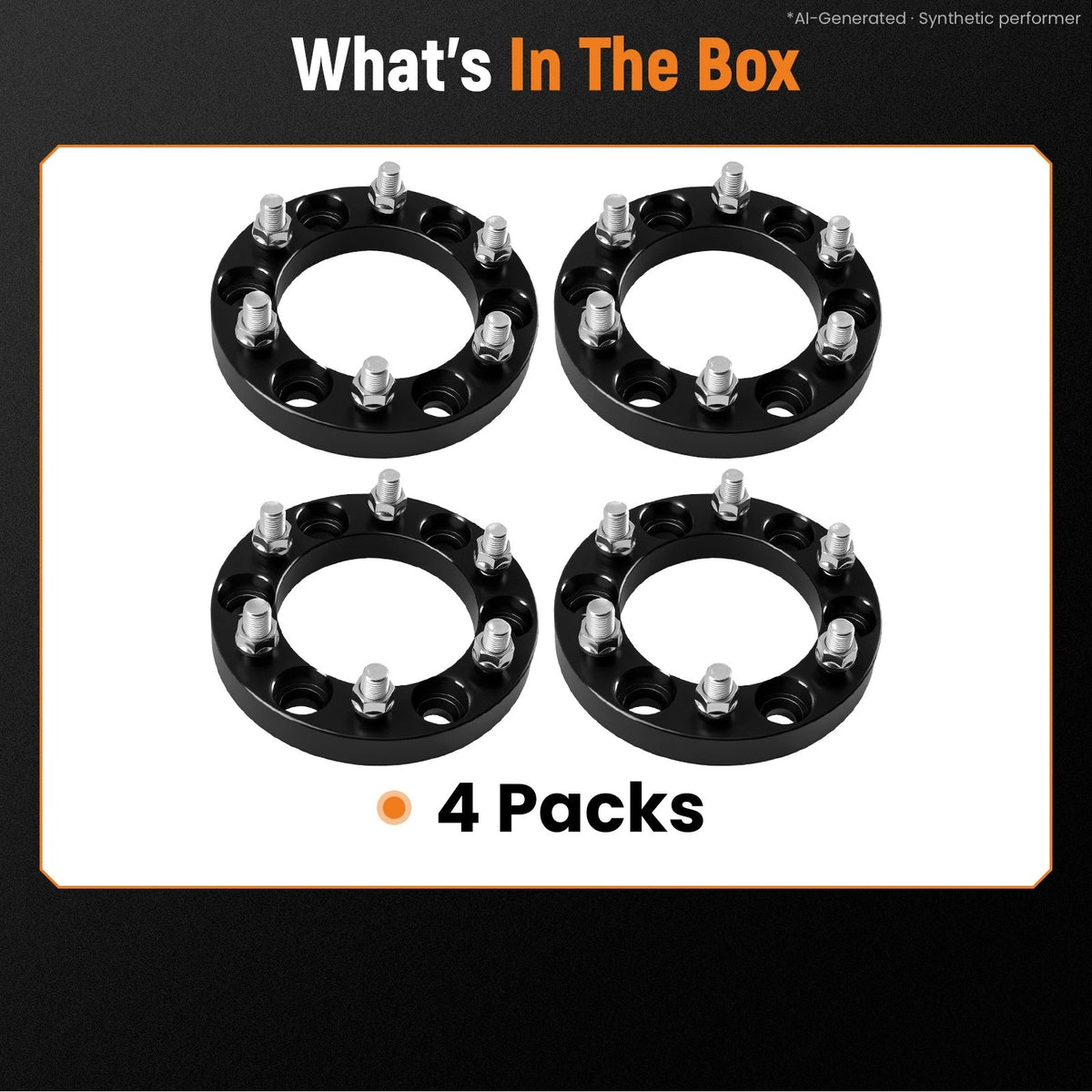 25mm Wheel Spacers for Chevy Express GMC Savana 1500 (2003–2023) 6x139.7mm Hub Centric