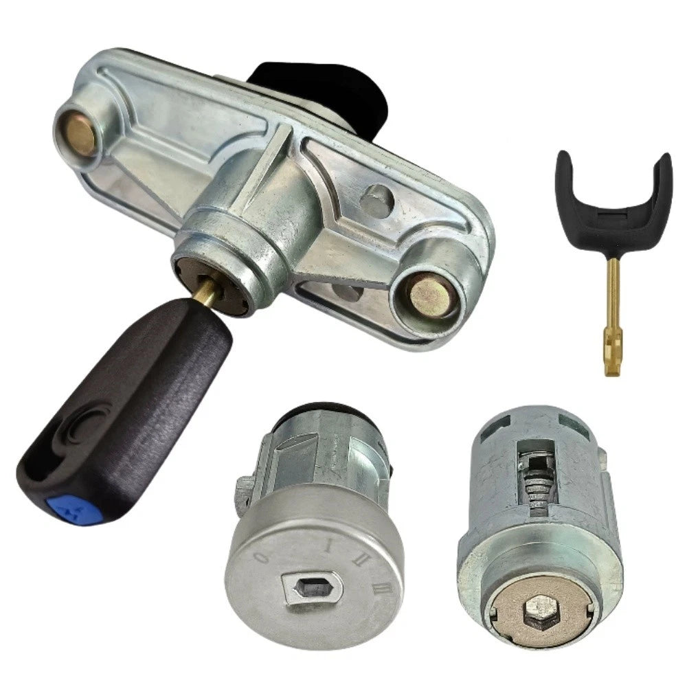 Ignition Switch Door Lock Trunk Lock Cylinder Set For Ford Mondeo Mk3 2001-2007