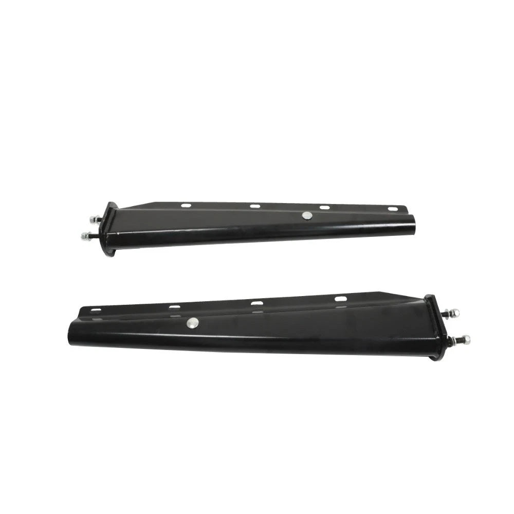 Mud Flap Hanger Set for Semi Truck (30") - 2.5" Bolt Pattern, Spring Loaded