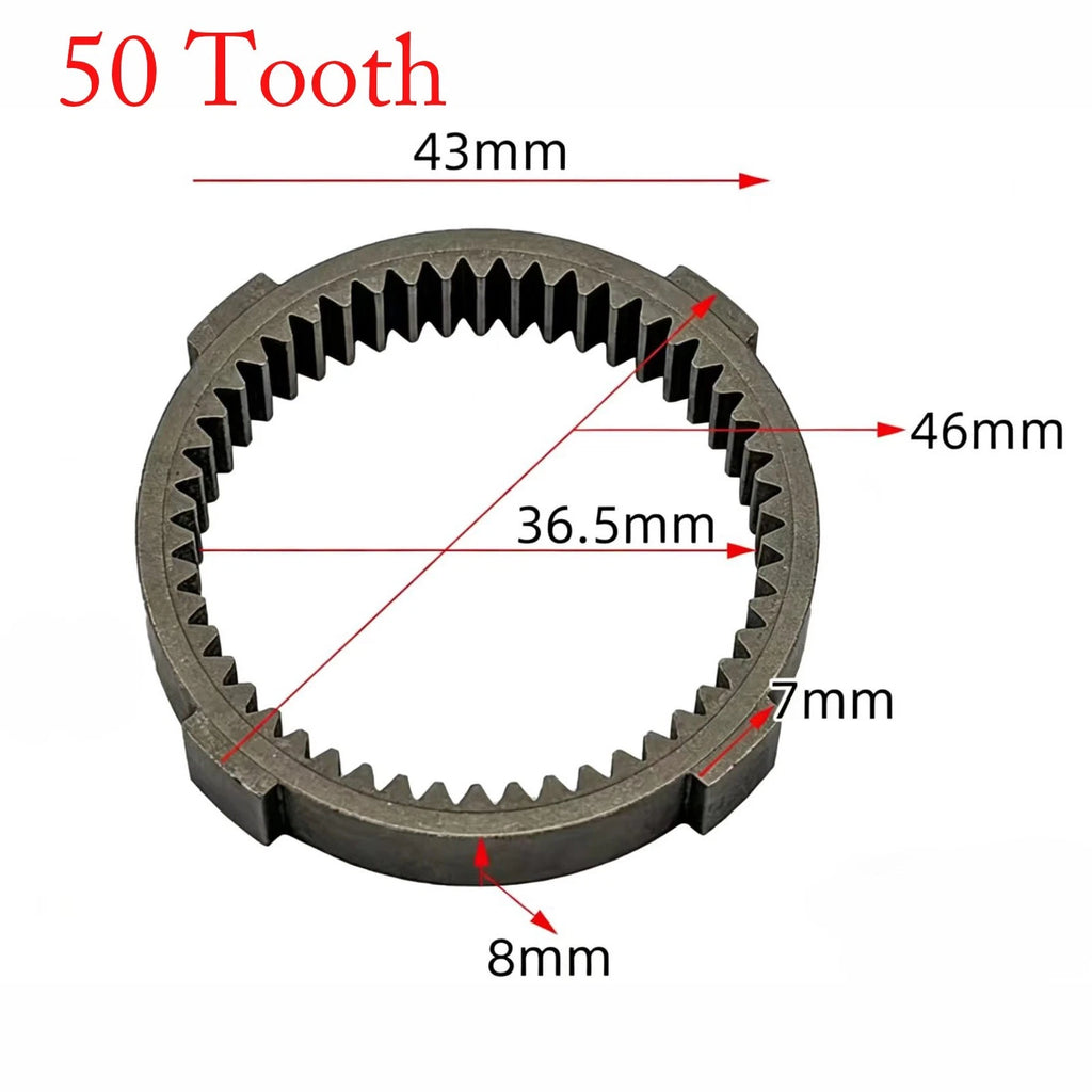 Brushless Wrench Driver Gear Assembly for