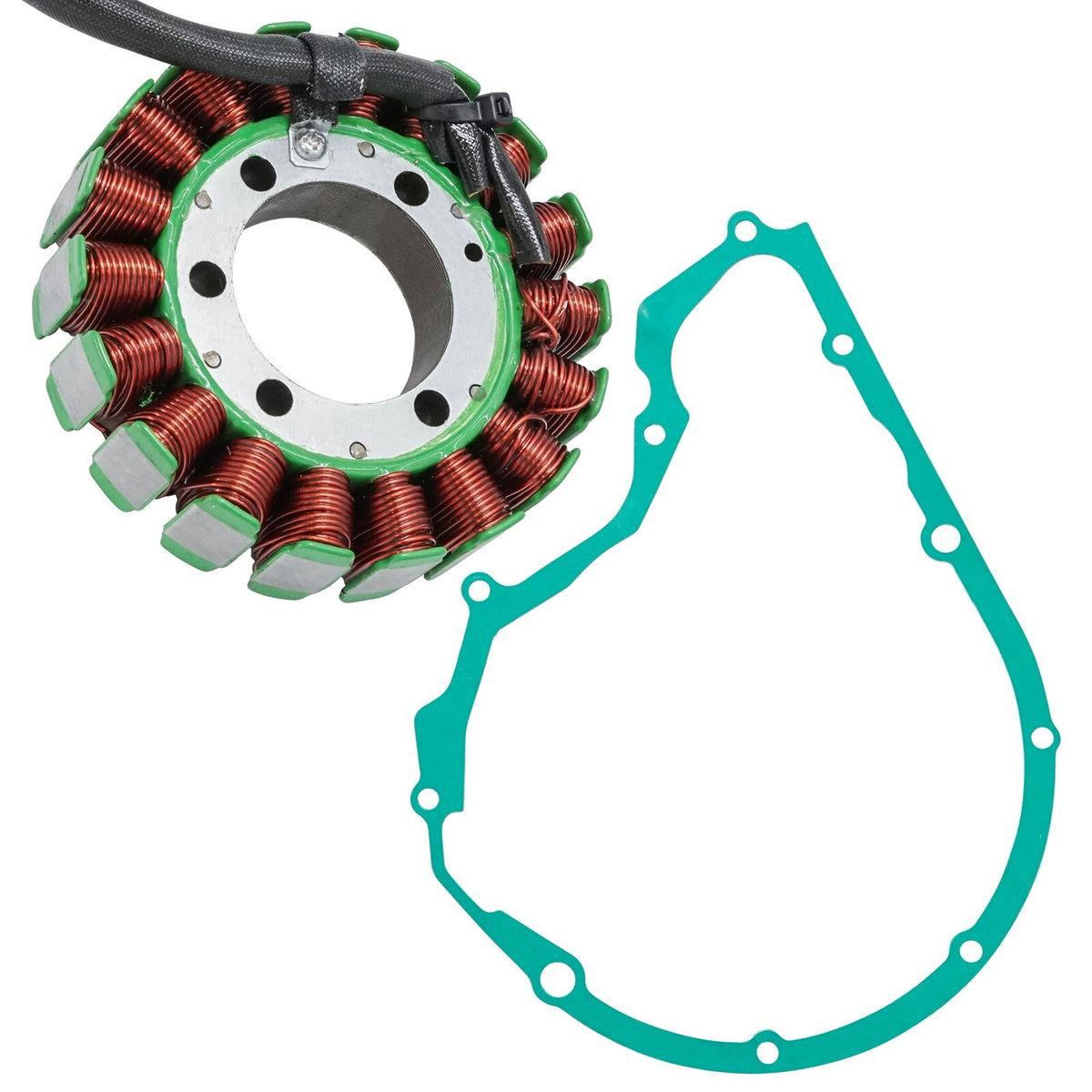 Caltric Stator and Gasket Replacement for Suzuki VS800GL Intruder (1996–2004)