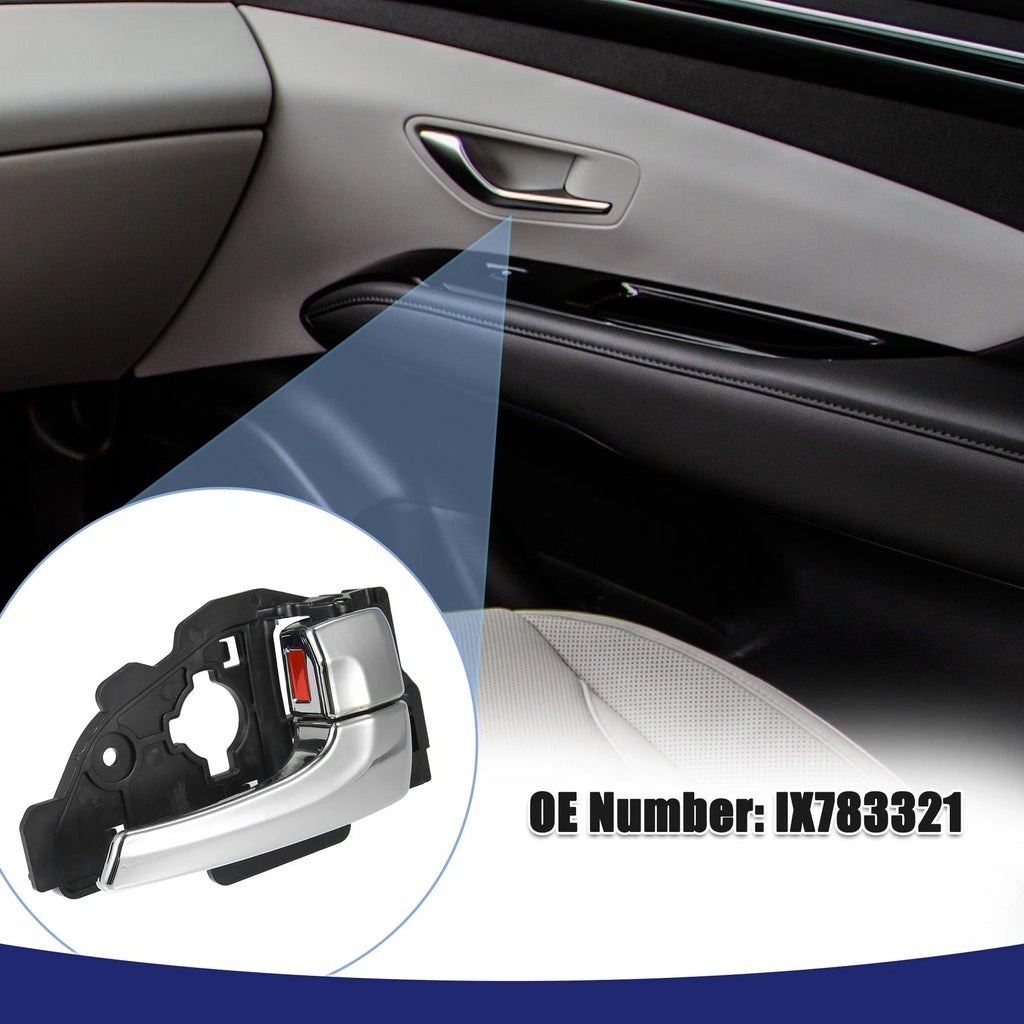 Right Side Inner Interior Door Handle Replacement Plastic for Hyundai Tucson (2005–2015)