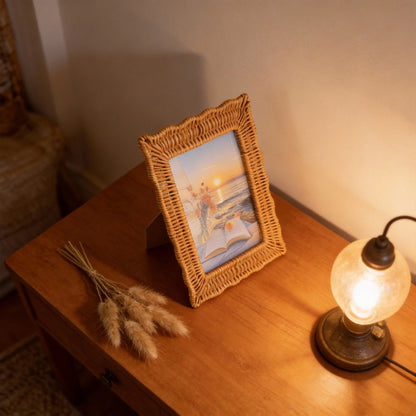 Rattan Frames for Indoor Decoration (Boho Style)