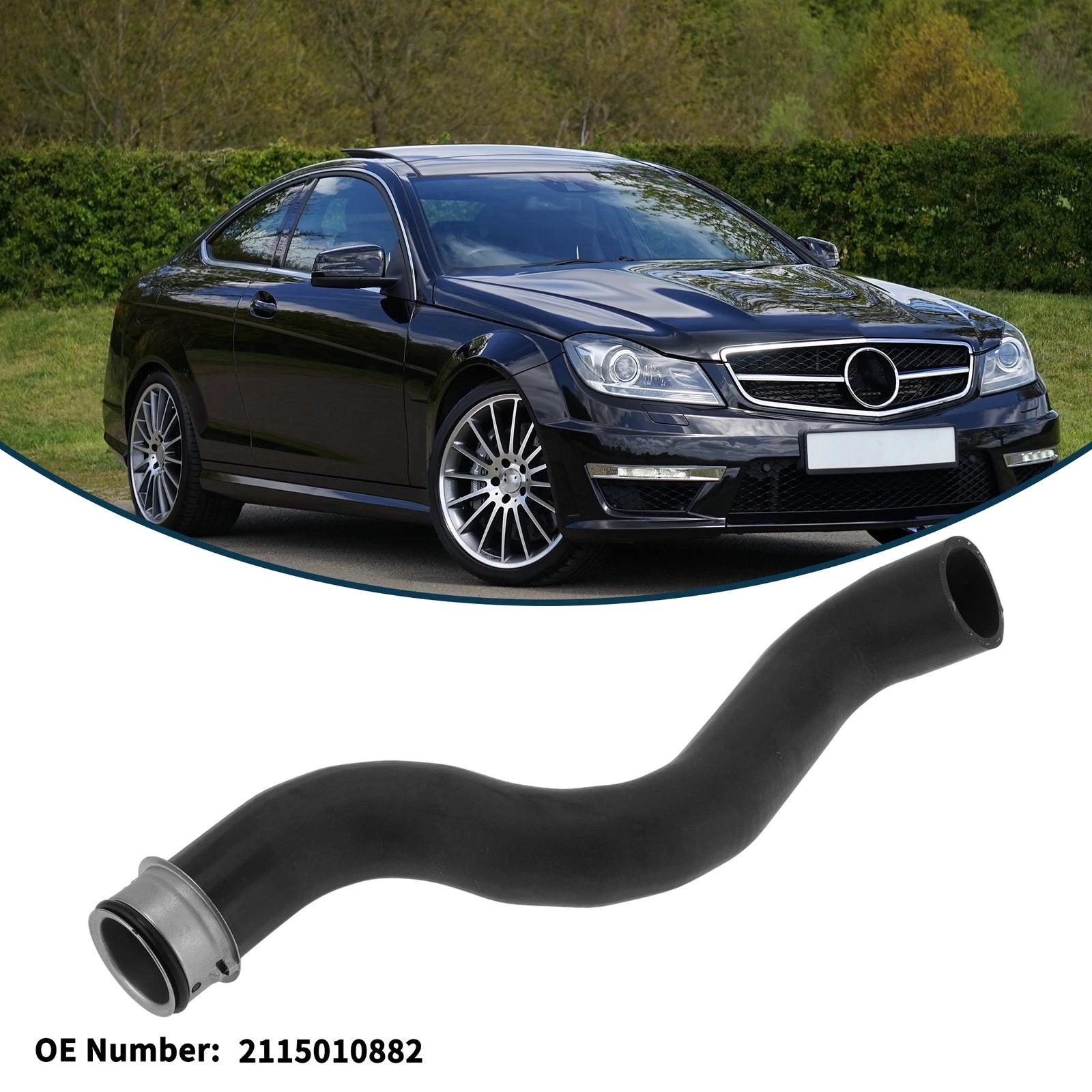 Radiator Hose for Mercedes-Benz E-Klasse W211 E200 Coolant Pipe (2002–2008)