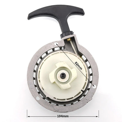 Aluminum Recoil Starter for Mini Pocket Bikes (47cc 49cc) 98mm 104mm