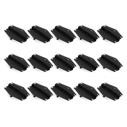 15Pcs Front & Rear Door Window Guide Retainer Clip For Buick Cadillac Chevrolet