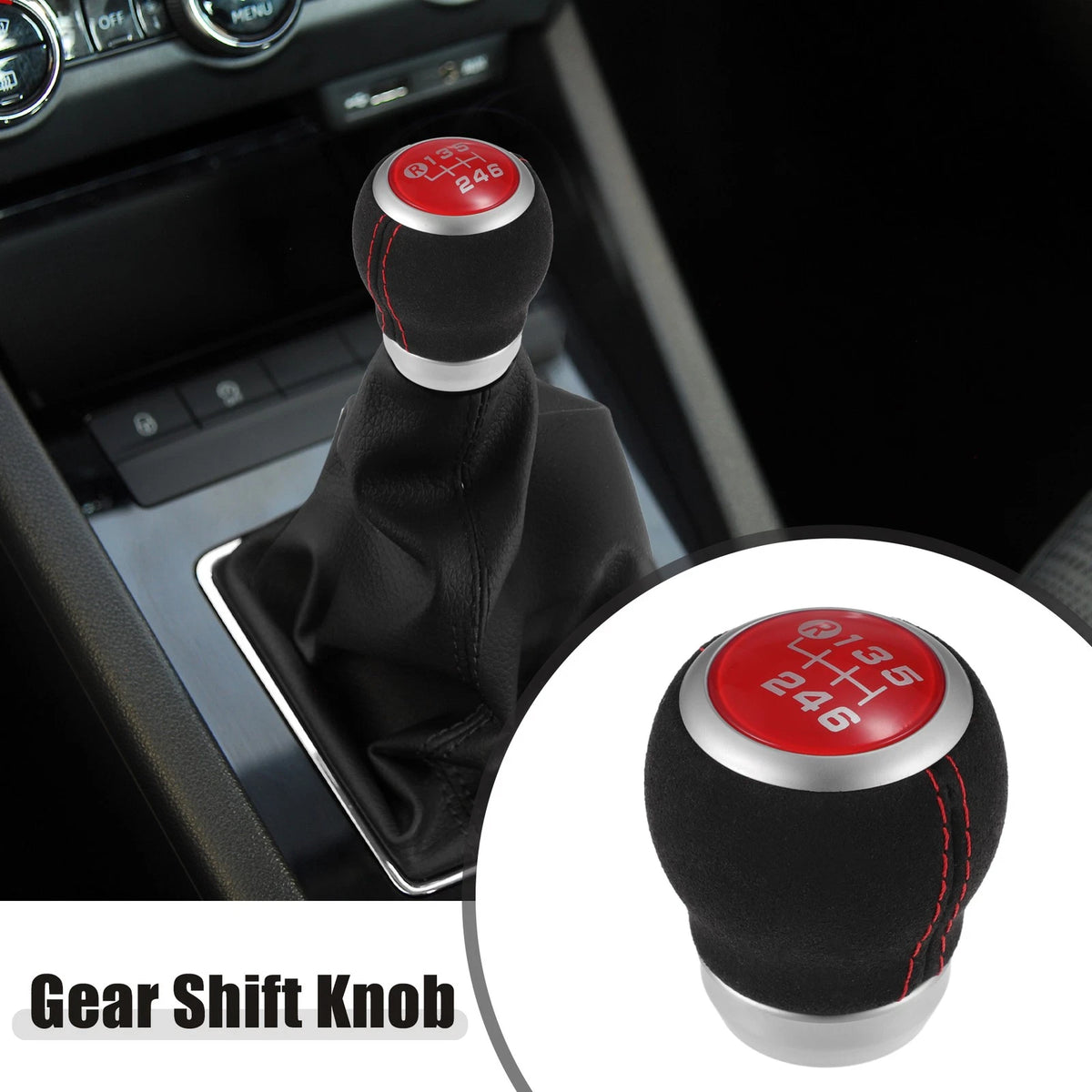6 Speed Manual Gear Shift Knob for Subaru Impreza WRX STI (2008–2014)