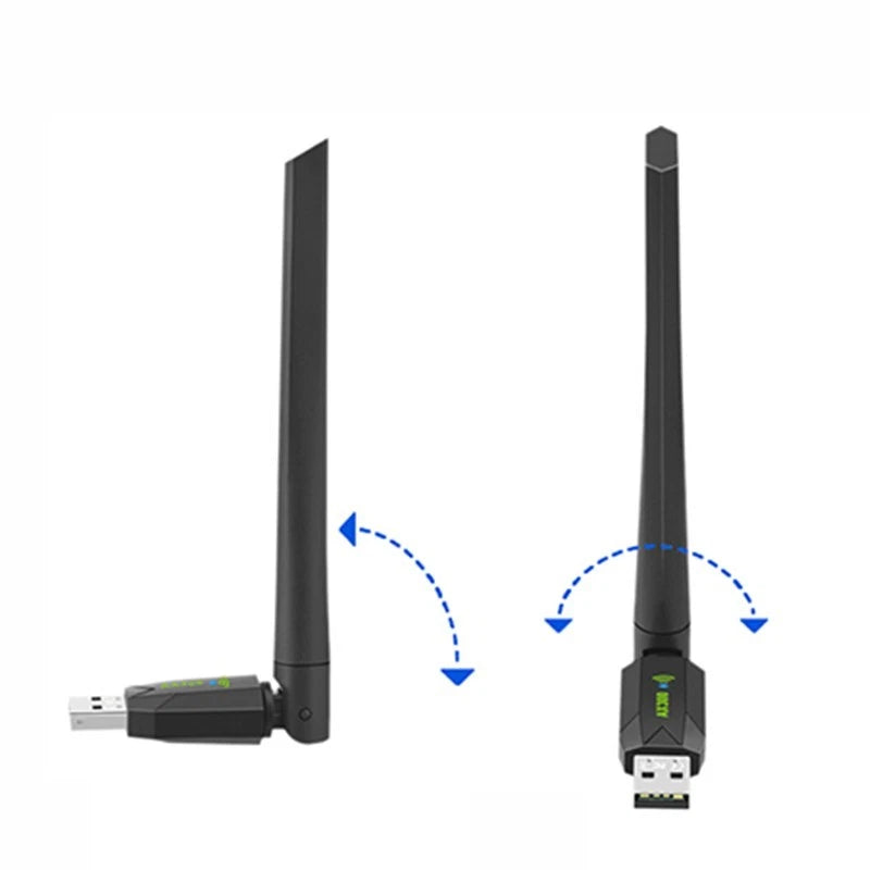 Dual Band USB 5.0 WiFi Adapter for PC (Stable Internet Connection)