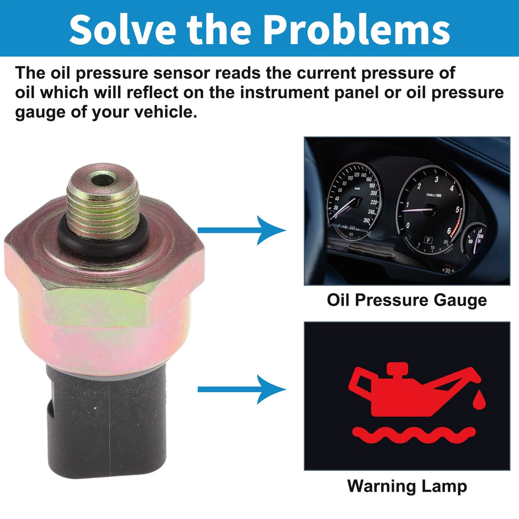 Engine Oil Pressure Sensor Replacement for BMW 330i (2019–2021)