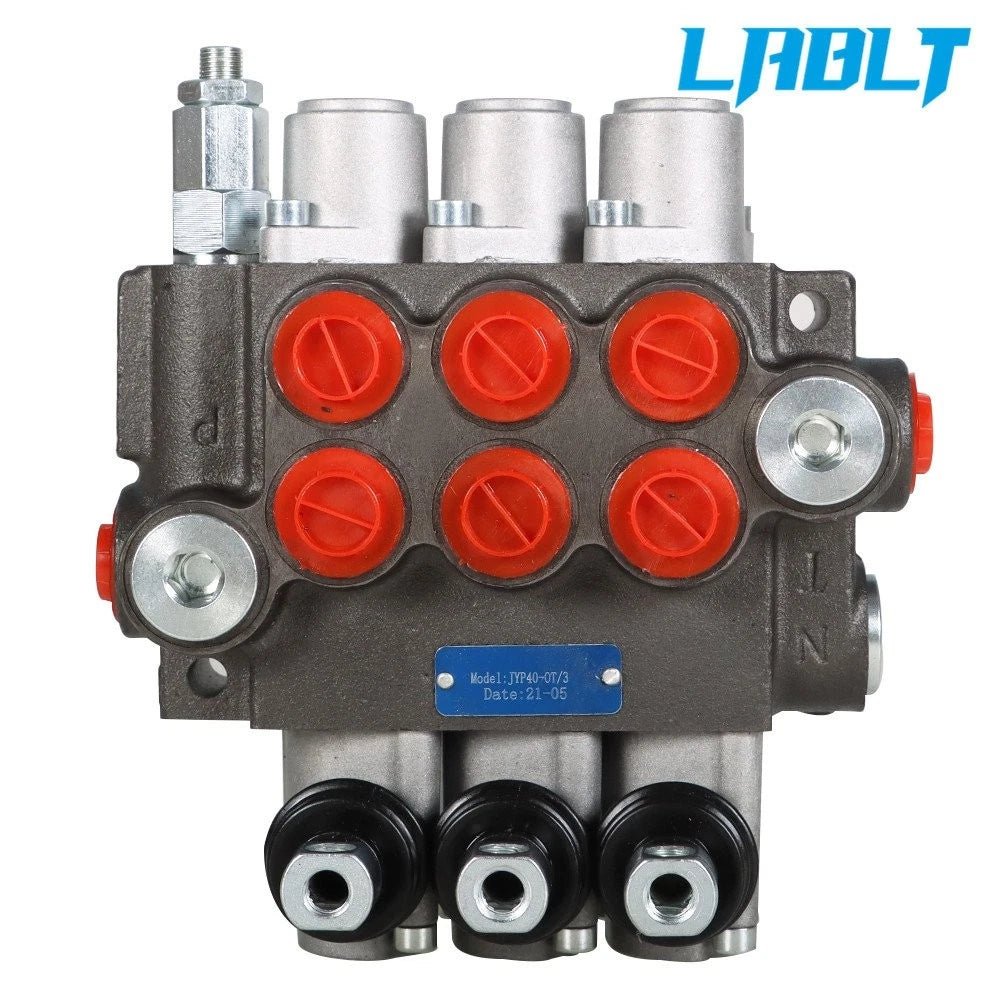 3X Hydraulic Directional Control Valve for P40 (Manual Operate, 13GPM)