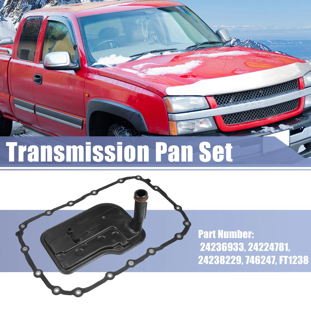 Transmission Filter Oil Pan Gasket Kit for Chevrolet Silverado (2011–2018)